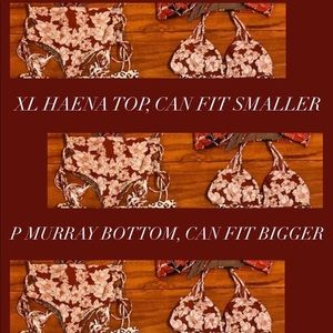 ACACIA Swimwear Rust Mag Set